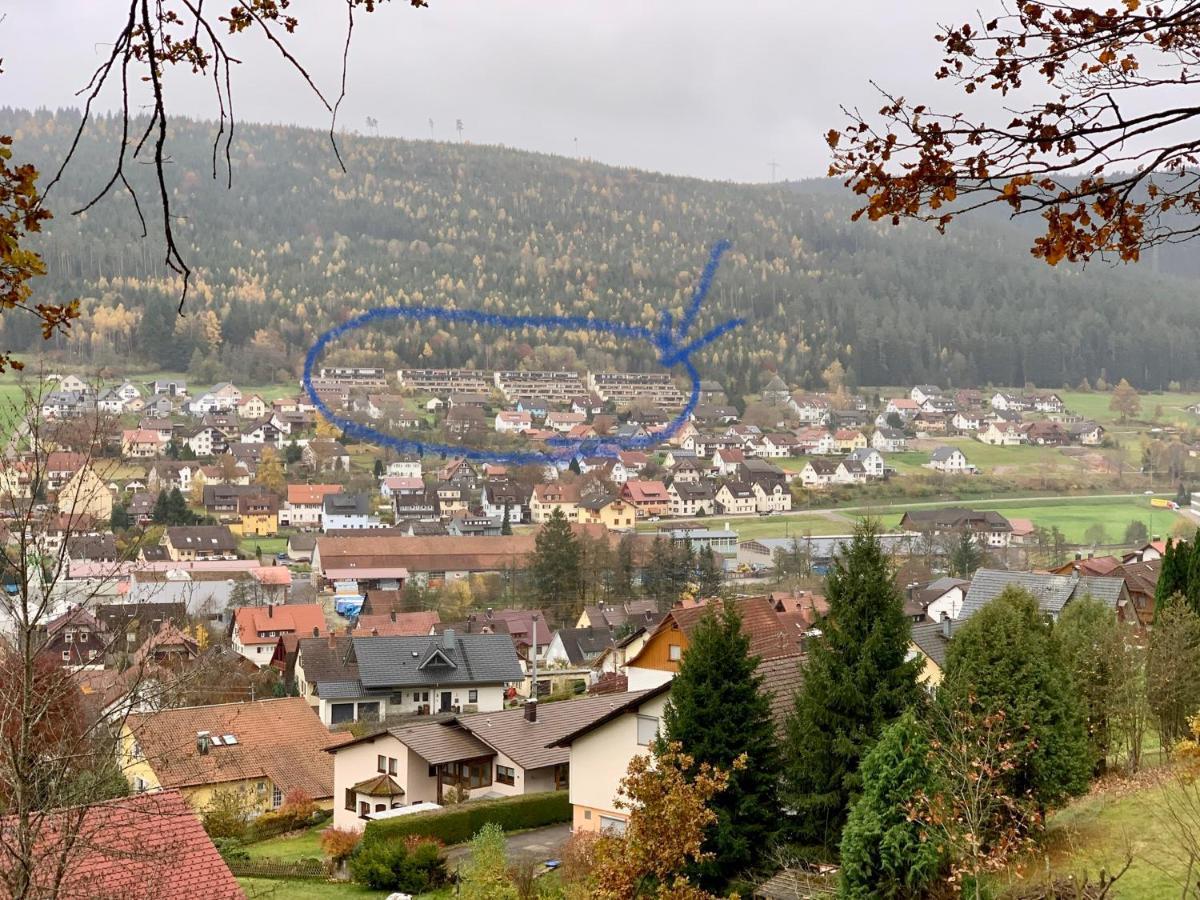 Appartement Mit Herrlicher Aussicht Uebers Murgtal ไบเออร์สบรอนน์ ภายนอก รูปภาพ